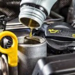 Замена моторного масла и фильтра в автомобиле 